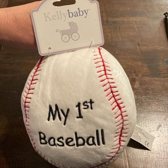 Kellytoy Kellybaby My 1st Baseball Stuffed Toy - Picture 1 of 6